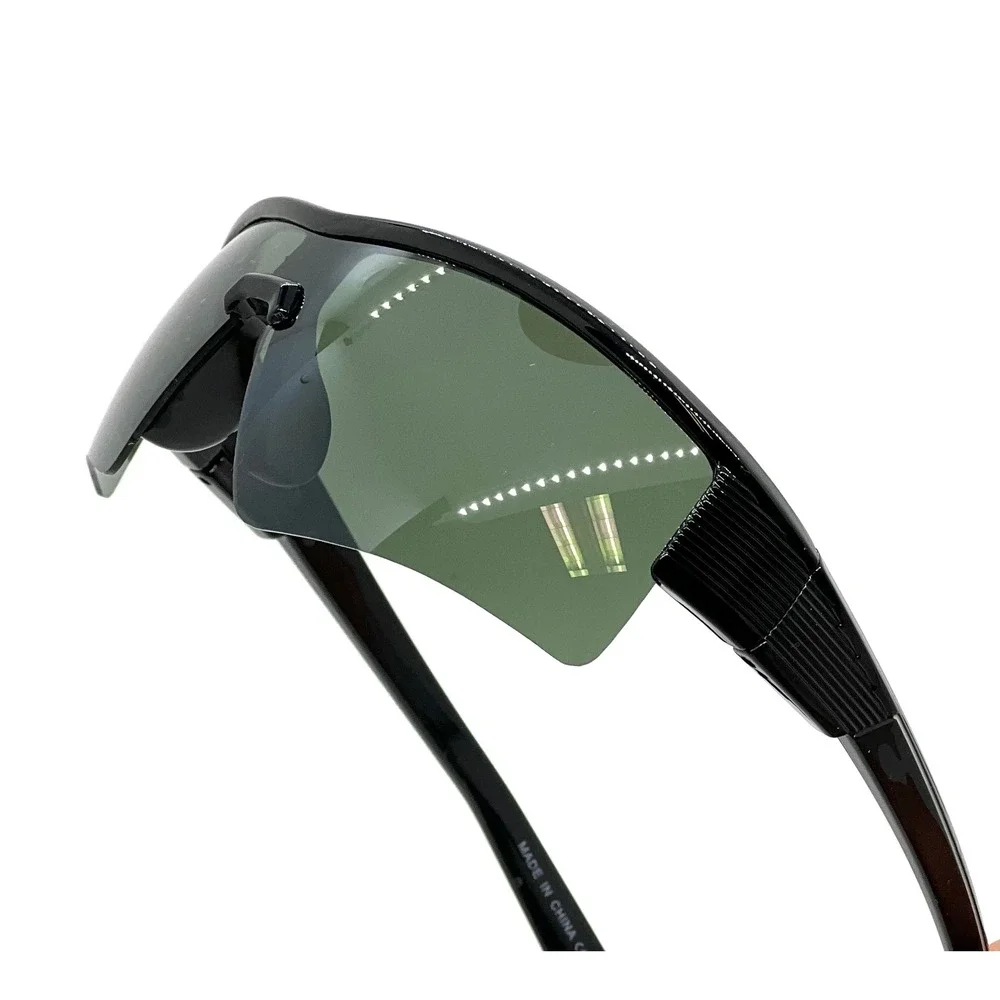 Sport Sunglasses Half Frame Green Lens‎ Driving Fishing Golf Biking Lentes Gafas